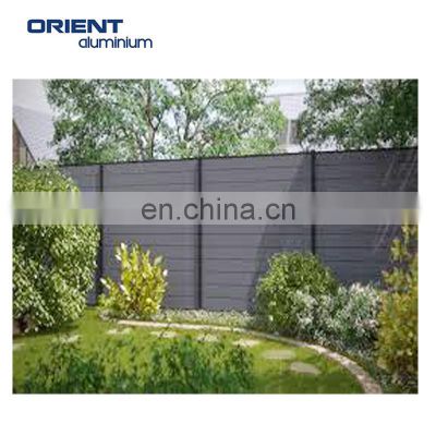 6ft.H x8ft.W or 6ft.H x6ftW Customizalbe Aluminum/WPC/PVC/Plastic/Vinyl Wall Fence Panels