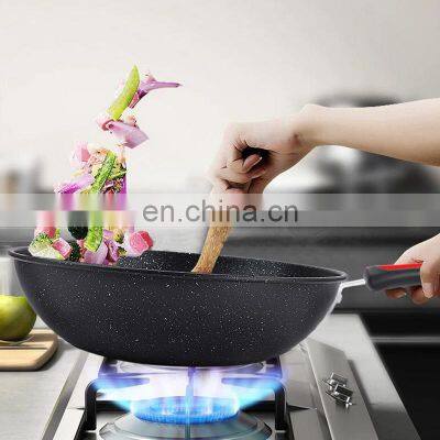 Home Camping Aluminium Kitchen Appliances Utensil Non Stick Pans Cooking Pot Set Cookware photo-3
