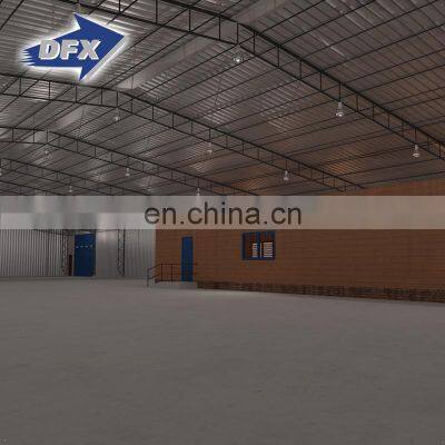 China Cheap Prefabricated Industrial Economic Steel Prefabricated Warehouse Workshop Ethiopia free design