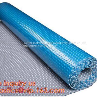 Customized PE Bubble Solar Pool Cover Insulated Swimming Pool Cover Film,USA Europe Popular Swimming Solar Bubble Pool C