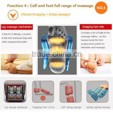 ShiKang 2016 Newest Luxury Best L Shape Full Body Massage Chair/ Foot Shiatsu Massage Chair photo-6