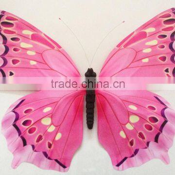 2015 multi-color spring decoration flying paper butterfly