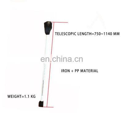 2-in-1 Adjustable Security Door Lock Bar Door Security Bar Heavy Duty Adjustable Steel Door Security Bar photo-3