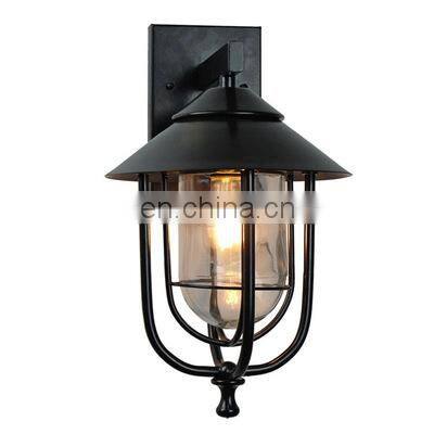 Modern Waterproof Vintage Antique Square Wall Lighting Decoration Garden Wall Lights Outdoor