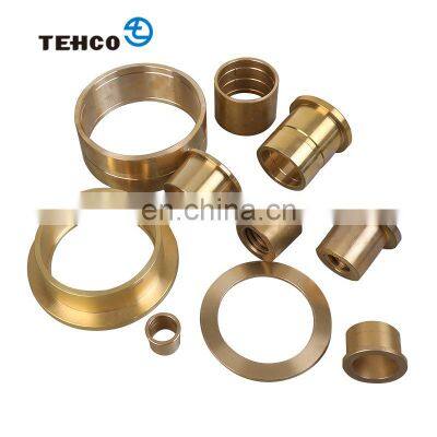 Bearing Sleeve Brass Customized  Flanged Bronze Bushings