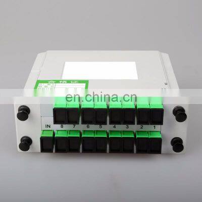 FTTH 1X16 PLC Insertion Type Cassette Fiber Optic Box Splitter With SC/apc Connector photo-3
