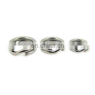 Low Cost High Quality Metal Steel Fishing Split Ring In Bulk