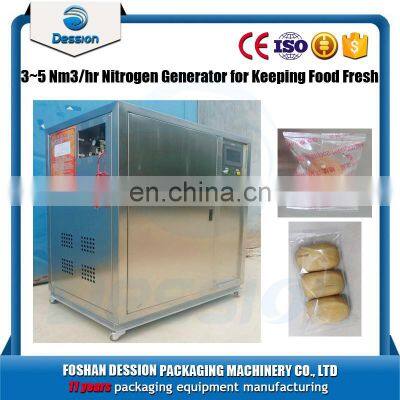 5 Nm3 Nitrogen Generator for Bread / Food Packing Machine for Sale photo-2