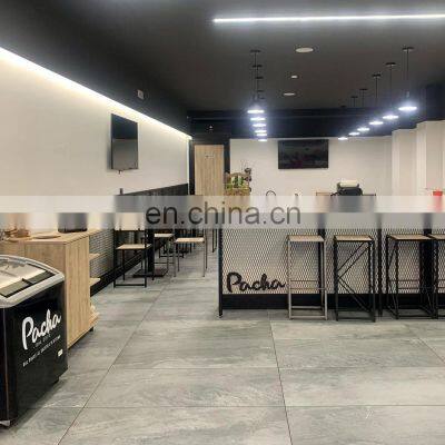 Expanded Metal Mesh Used for Shelves and Bar Tables