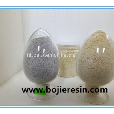 Rare earth metal extraction resin