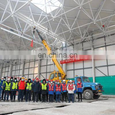 High Quality Steel Q355b Structure Workshop Shed Design Building Warehouse Hangar With Drawings photo-5
