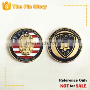 custom challenge coins American flag challenge coin badge coin 3D gold coin