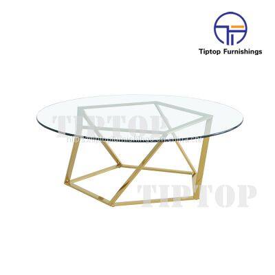 Nordic Round Marble Luxury Coffee Table Set Modern Living Room Furniture Stainless Steel Otros Muebles De Sala Coffee Table