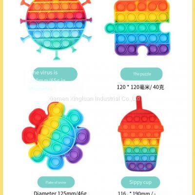 Silicone Decompression Bubble Toy With Cute Shapes photo-5