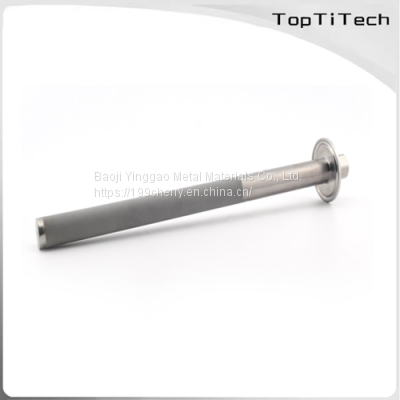 Stainless steel porous gas sparger/diffuser