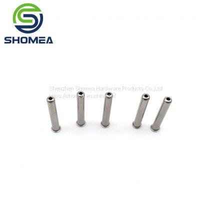 SHOMEA Customized Thin Wall 304/316 One Round Closed End Stainless Steel Swaged Tube With Slotted photo-4