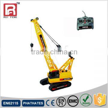 Wire control plastic Model Toys Crane truck