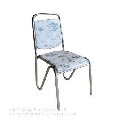 Metal Iron Printed Dining Chair DC-M19