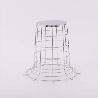 2024 New Arrival Stainless Steel Wire Mesh Barrel Shaped Basket For Home Goods Storage photo-2