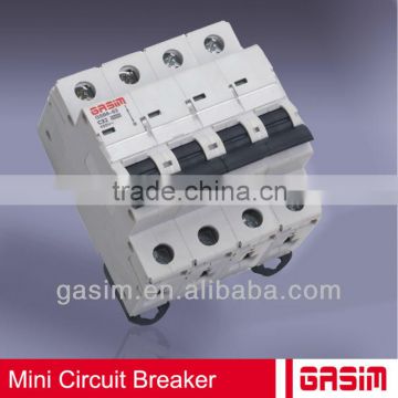 easy mounting 3 pole mini circuit breaker