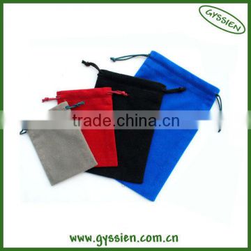 cheap promotion custom velvet gift pouh