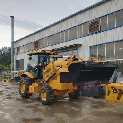 Luzhuang 420F Front-Back Excavator, a Multi-Function Integrated Machine