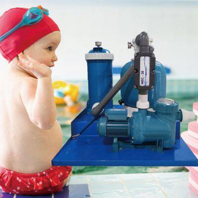 Infant swimming pool water circulation disinfection and filtration set, NEC-20 small swimming pool water treatment equipment