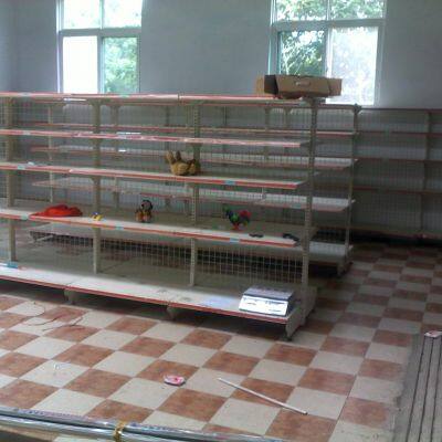 Moderne Leichtbau-Supermarktreggs mit Netzrücken photo-3