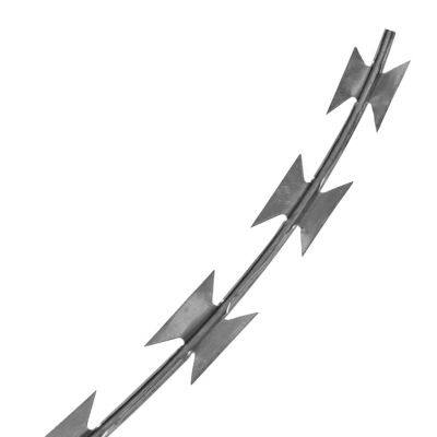 Hot Selling Galvanized Razor Barbed Wire Multiple Types for Construction Use