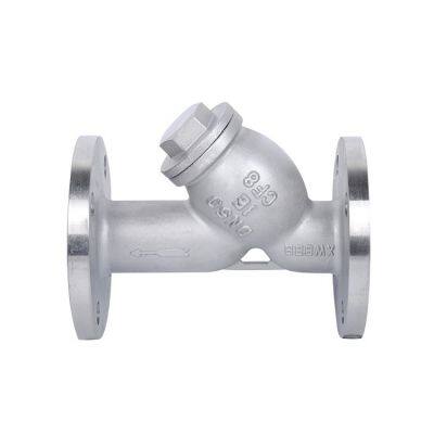 Filtre en forme de Y en acier inoxydable GL41W - 16P filtre à bride en acier inoxydable 304