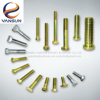 Завод крепежа из Китая. Шестигранные болты. OEM-изделия, индивидуальное производство нестандартных болтов из углеродистой стали/нержавеющей стали с полным/полурезьбой шестигранными головками