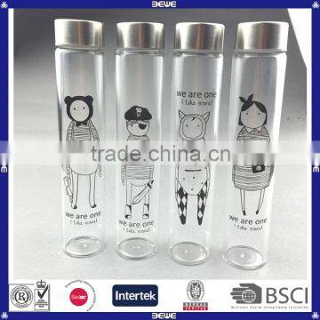 Good Quality Cheap Price Good Quality Customized Double Wall Glass Water Bottle