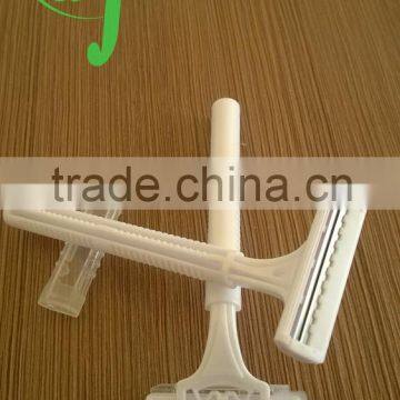 Recyclable Biodegradable disposable razor for hotel is hotel razor shaving set /hotel plastic disposable shaving razor