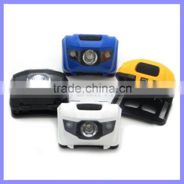 LED Motorcycle Headlight Red Light SOS Flashing Headlamp