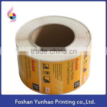 Electronic Wipes Label Sticker Self-adhesive PET/PP/PVC Paper Sticker photo-3