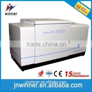 Wet ultrasonic dispersion measuring size range 0.01-2000 micron double laser intelligient particle size analyzer