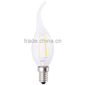 bulk buy from china 130lm/W 360 Degree 2W 4W led bulb filament