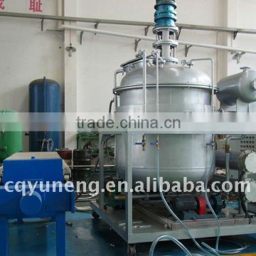 Black Car Oil recycling plant/ oil purification/ used oil reprocessing