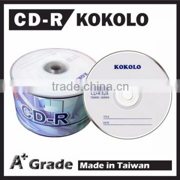 Taiwan A+ CD-R 52x 700MB, blank cds cd packing printing