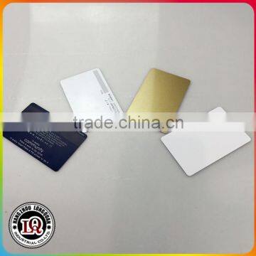 Custom magnetic stripe barcode VIP credit card made in china                        
                                                Quality Choice