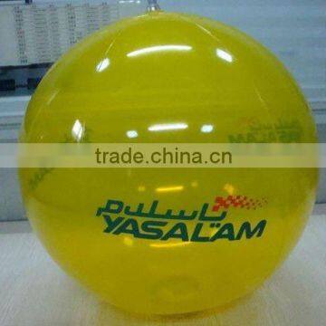 Inflatable PVC beach ball