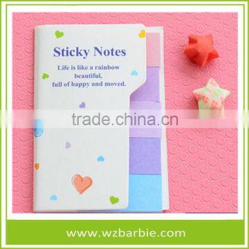 Colours Self-adhesive Removable Die-Cut Sticky Note In Memo Pad For Office