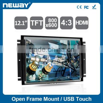 7" Open Frame Touch Panel PC for Industrial Control