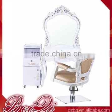 Exquisite Upscale Salon Mirror Royal Vintage Style Design Salon Mirror for Salon Shop/ Makeup