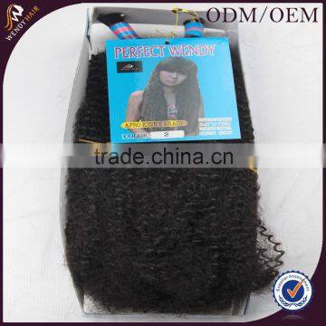 factory outlets OTHER mongolian kinky curly hair weave 4a