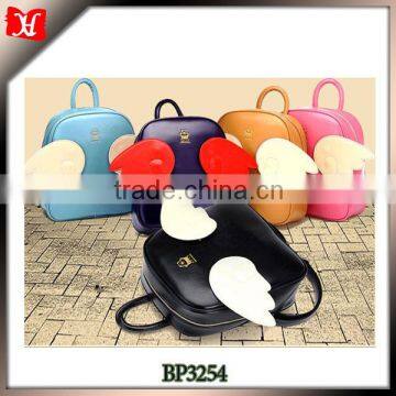 Cute small backpack the best ladies match item with changable wings