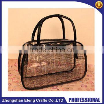 New arrival transparent pvc bags with handles