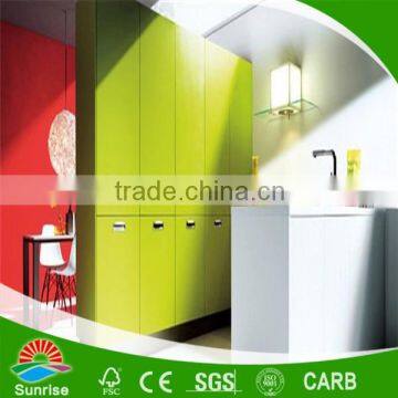 PVC kitchen cabinet door with hundreds of pvc colors