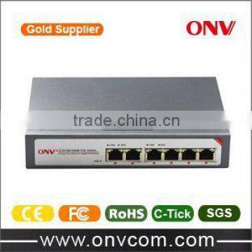 ShenZhen ONV company 6port with 4 poe switch port hot product