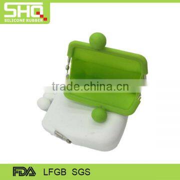 Cute Lady Silicone Rubber Coin Bags photo-5